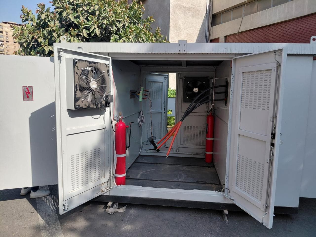 Kiosk interior equipment